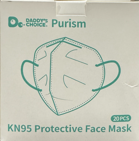 KN95 Mask; White - 20 / box